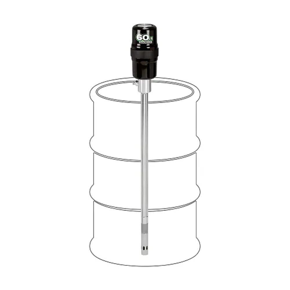 Propulsora Pneumática para Graxa 60:1 Piusi MIX-60011 Para Tambor de 200kg - Imagem 2