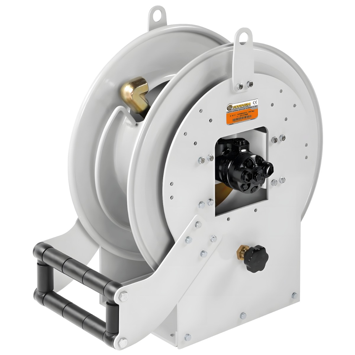 Carretel Automático Hidráulico Ecodora 1" para Graxa Compatível com Mangueira de 30m Ideal para Fixar no Balcão ou Parede MIX-617500
