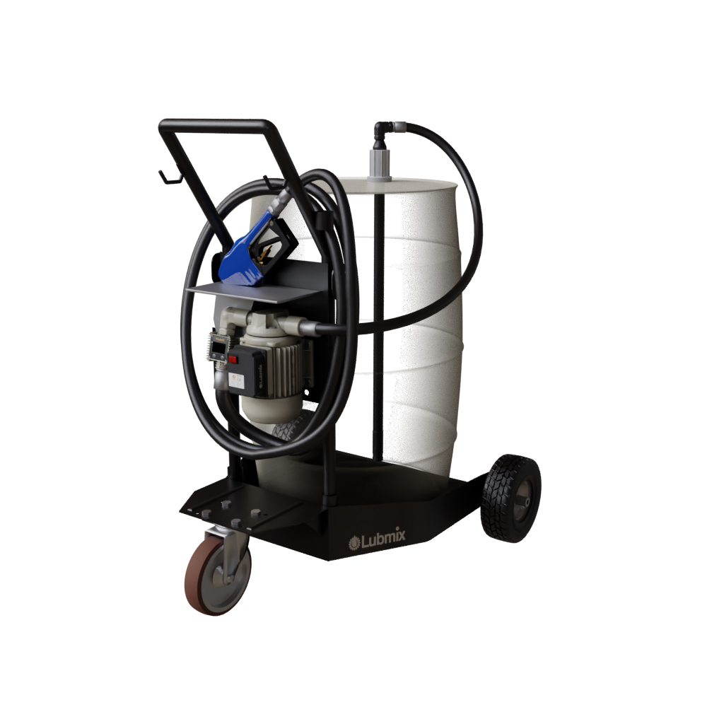 Unidade Móvel de Abastecimento Pró 220V para Arla 32 Lubmix MIX-8220PRO Capacidade 200 Litros com Bico Automático