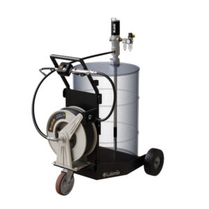 Unidade Móvel Pneumática com Medidor Digital e Carretel para Óleo Lubrificante Lubmix MIX-91226 com 15 Metros de Mangueira Ø 1/2" 28 L/min