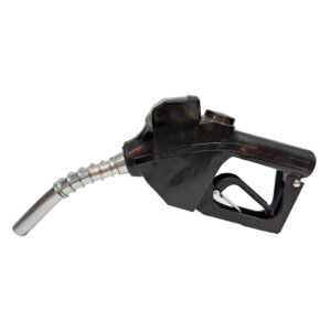 Bico Automático para Abastecimento de Combustíveis Lubmix MIX-BI12B-PT Preto Entrada 3/4", Ponteira 1/2", Vazão 75 L/min, Acionamento por Pressão para Diesel, Gasolina e Etanol