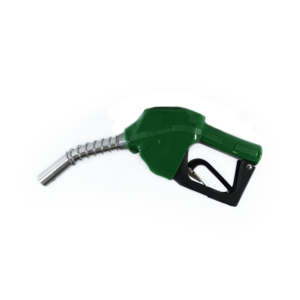 Bico Automático para Abastecimento de Combustíveis Lubmix MIX-BI34-VD Verde Entrada 3/4", Ponteira 3/4", Vazão 75 L/min, Acionamento por Pressão para Diesel, Gasolina e Etanol