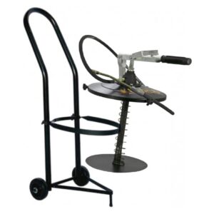 Bomba Manual com tampa e Carrinho de Alavanca para Baldes de Graxa Lubmix MIX-BMA20C capacidade de 20KG 4000PSI
