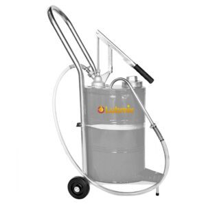 Bomba Manual de Alavanca Com Carrinho para Óleo Lubrificante Lubmix MIX-BMA218-C Capacidade 18 L