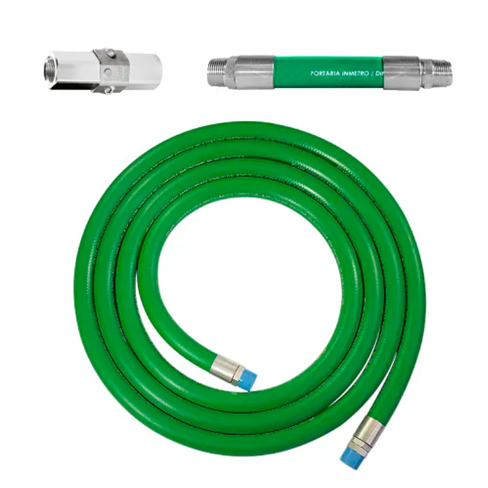 Conjunto para Abastecimento Lubmix MIX-CA1C-VD com Mangote Válvula Breakaway e Mangueira
