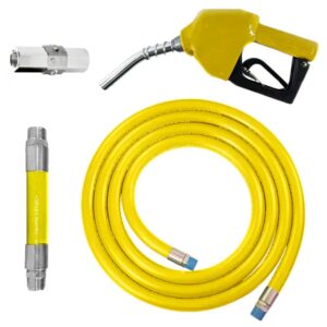 Conjunto para Abastecimento Lubmix MIX-CA2C-AM com Mangote Válvula Breakaway Mangueira e Bico Automático