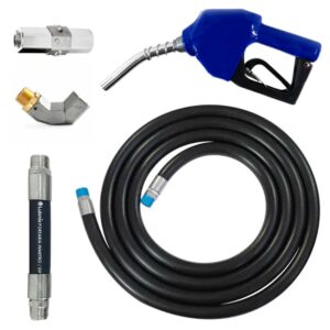 Conjunto para Abastecimento Lubmix MIX-CA3P-AZ com Mangote Válvula Breakaway Mangueira Junta Giratória e Bico Automático