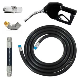 Conjunto para Abastecimento Lubmix MIX-CA3P-PT com Mangote Válvula Breakaway Mangueira Junta Giratória e Bico Automático