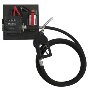Estação de Abastecimento Elétrica para Diesel Lubmix 12V com Medidor Mecânico e Vazão de 40 L/min MIX-EA640