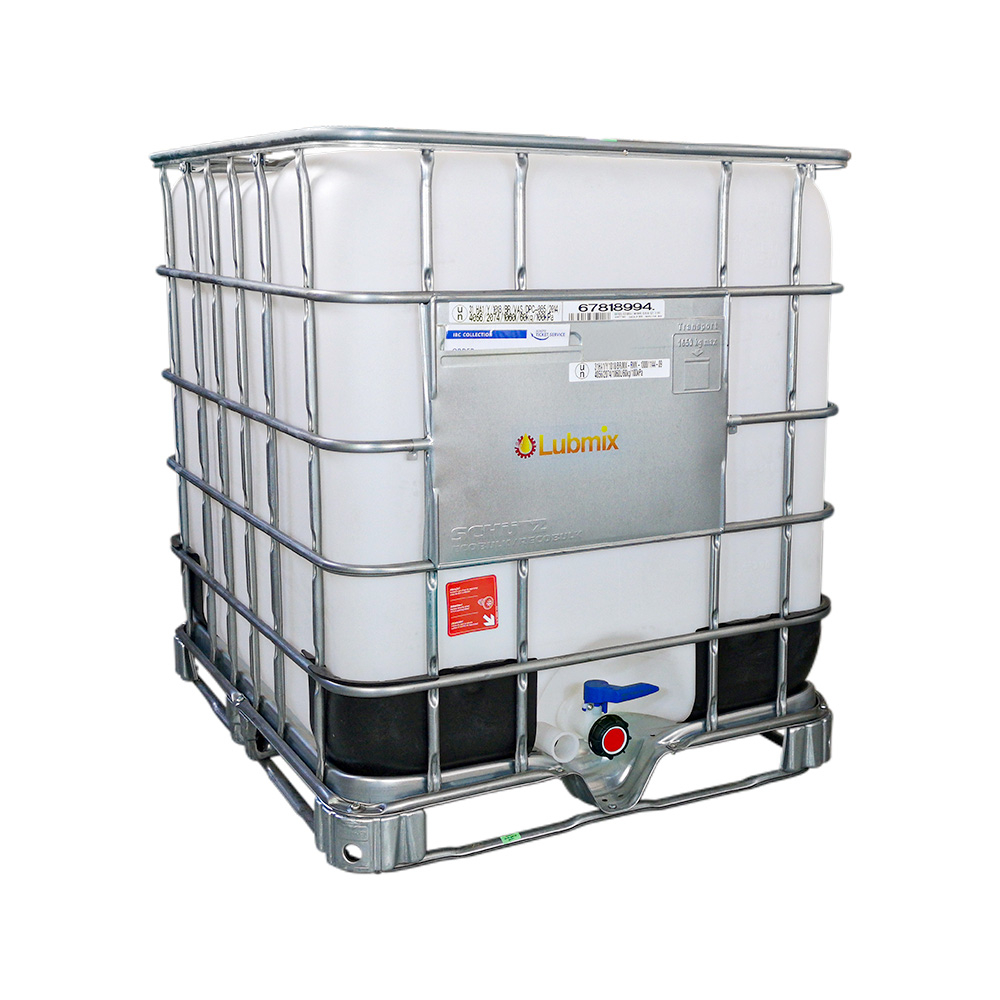 Bombona de 1000 Litros Nova em Polietileno com Palete em Aço Aprovado ANTT 5247 Código MIX-IBC1L