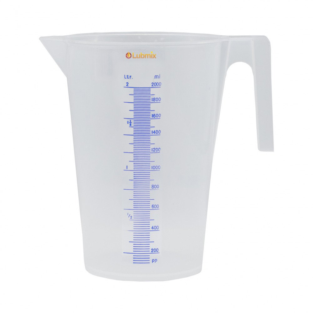 Jarra Graduada para Diversos Fluidos Lubmix MIX-JG2L Capacidade 2 litros