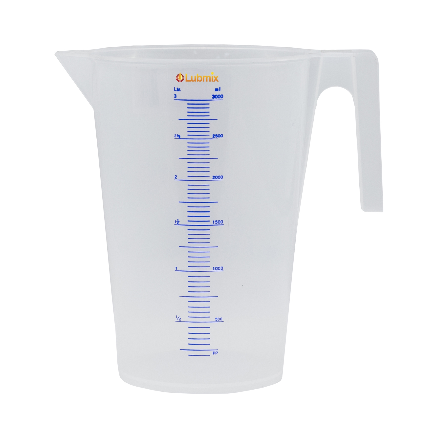 Jarra Graduada para Diversos Fluidos Lubmix MIX-JG3L Capacidade 3 litros