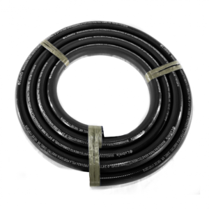 Mangueira Preta para Abastecimento 1" Lubmix MIX-M1-R2 – Rolo Reforçado para Combustível ou Óleo