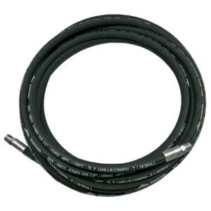 Mangueira para Graxa ou Ar Comprimido 1/4" Lubmix MIX-MR21425 – 25 Metros – R2 Reforçada – 22400 PSI