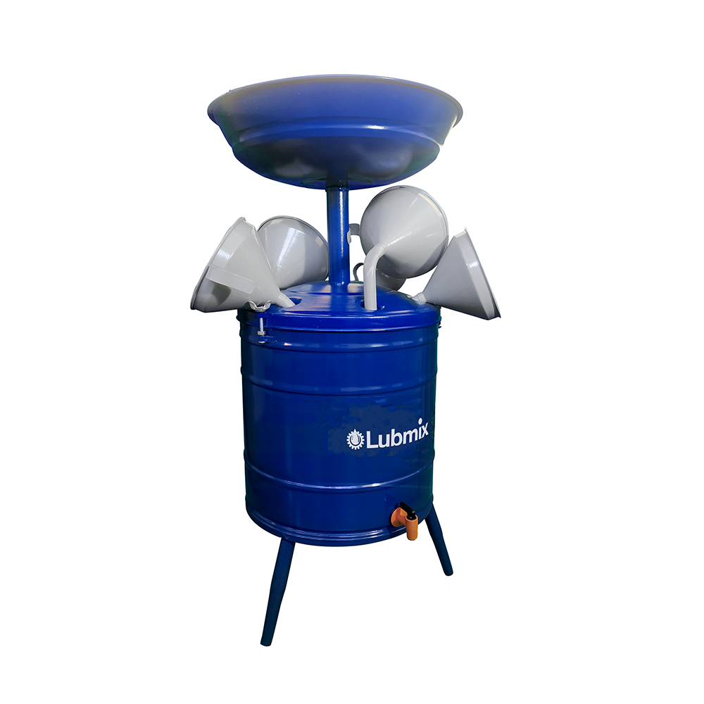 Pingadeira de Óleo com 6 Funis Lubmix MIX-PCF35 Capacidade de 35 Litros