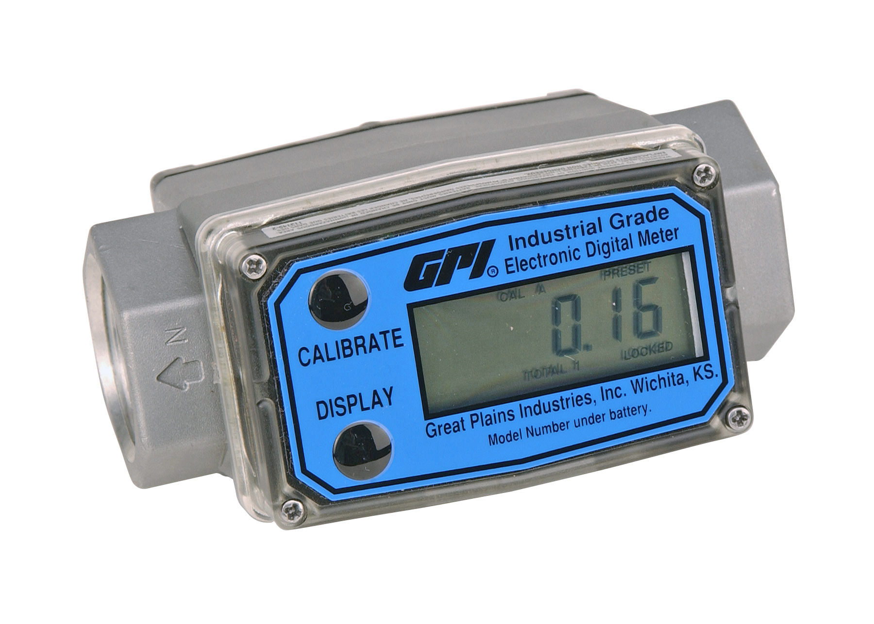 Medidor Digital Modular para Diesel Gasolina e Querosene GPI 2192 190LPM 1 Polegadas NPT