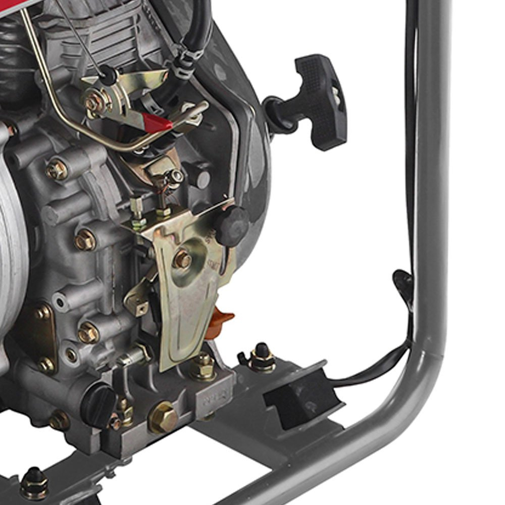 Motobomba Partida Elétrica Branco BD-705-E Autoescorvante 60 m3/h Motor 7CV Sucção 3 Pol Recalque 3 Pol - Imagem 4