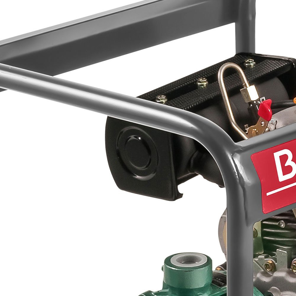 Motobomba Partida Manual para Água Branco BD-712 Multiestágio 9,5 m3/h Motor 5CV Sucção 1 Pol Recalque 1 Pol - Imagem 2