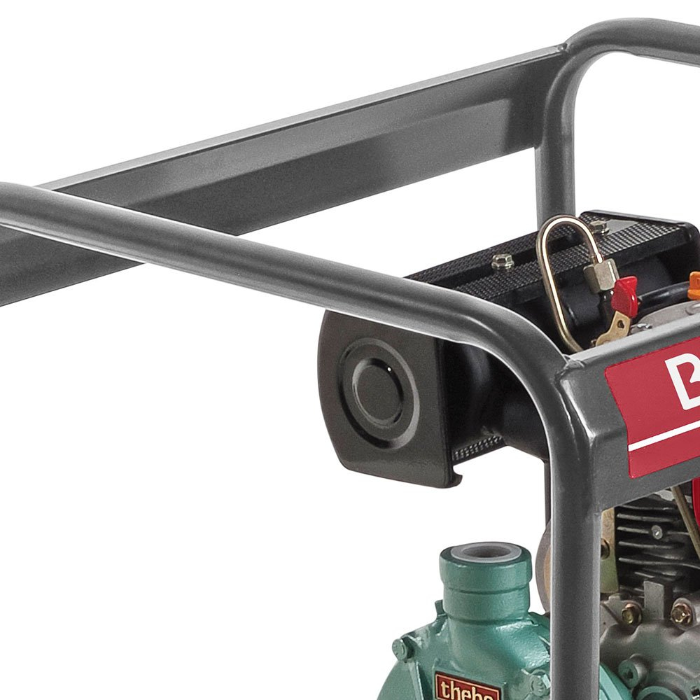 Motobomba Partida Manual para Água Branco BD-715 Centrífuga 16 m3/h Motor 5CV Sucção 1.1-2 Pol Recalque 1 Pol - Imagem 3