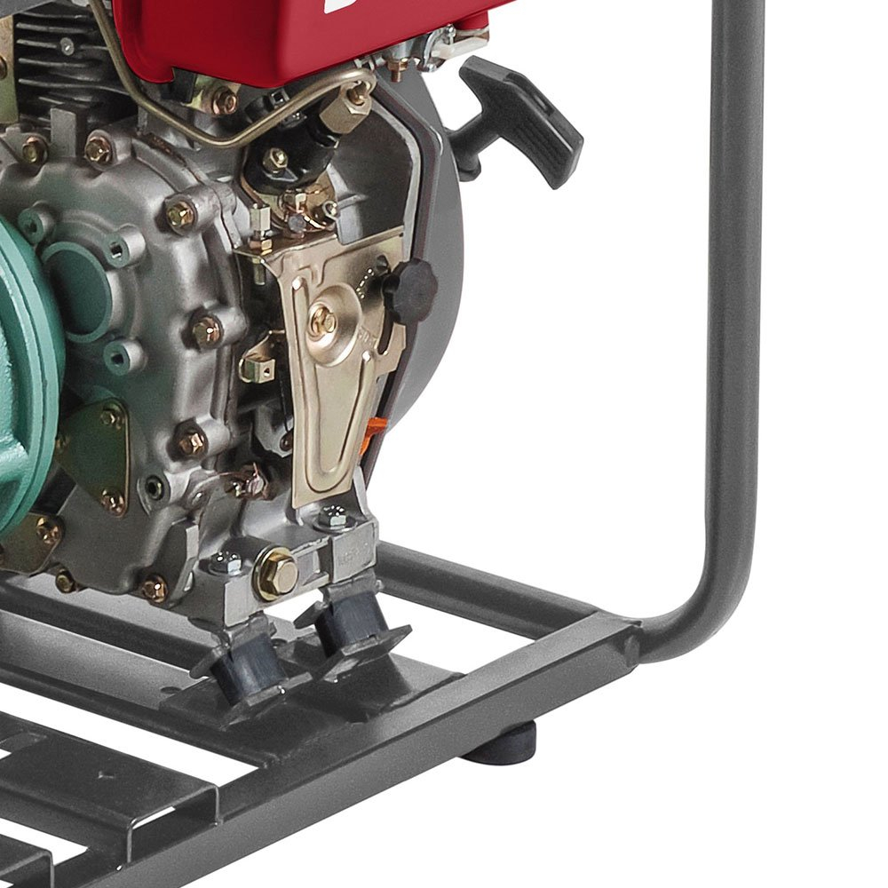 Motobomba Partida Manual para Água Branco BD-715 Centrífuga 16 m3/h Motor 5CV Sucção 1.1-2 Pol Recalque 1 Pol - Imagem 4