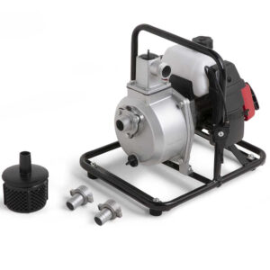 Motobomba Partida Manual para Água Branco B2T-701 Autoescorvante 10 m3/h Motor 2CV Sucção 1 Pol Recalque 1 Pol