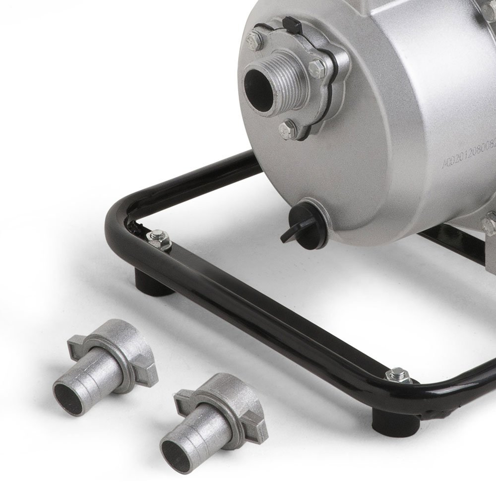Motobomba Partida Manual para Água Branco B2T-701 Autoescorvante 10 m3/h Motor 2CV Sucção 1 Pol Recalque 1 Pol - Imagem 4