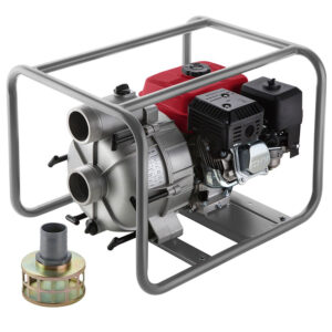Motobomba Partida Manual para Água Branco B4T-704-SP Autoescorvante 58 m3/h Motor 6,5 CV Sucção 3 Pol Recalque 3 Pol
