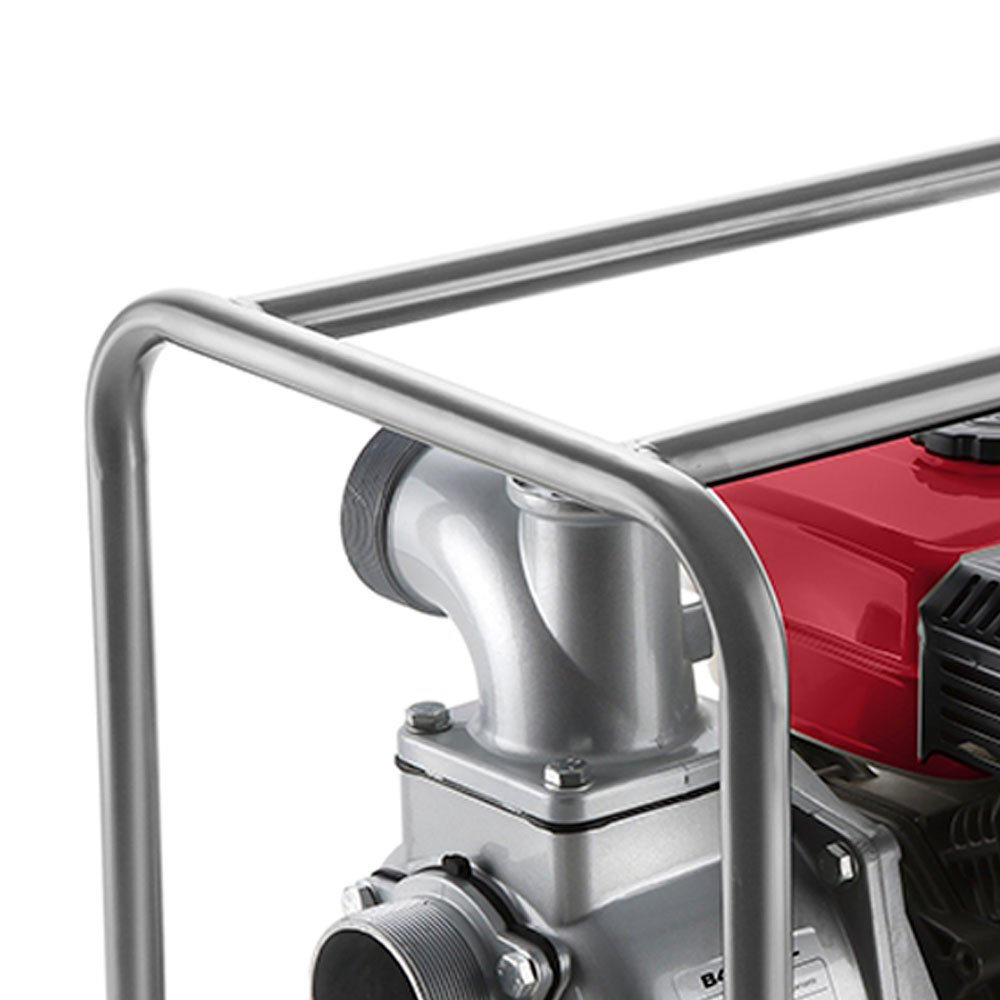 Motobomba Partida Elétrica para Água Branco B4T-706-E Autoescorvante 70 m3/h Motor 6,5CV Sucção 3 Pol Recalque 3 Pol - Imagem 2