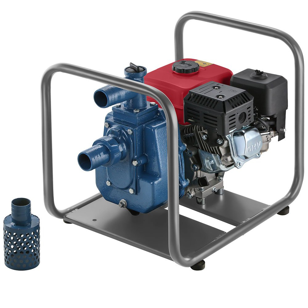 Motobomba Partida Manual para Água Branco B4T-710-FE Autoescorvante 33 m3/h Motor 5,5CV Sucção 2 Pol Recalque 2 Pol