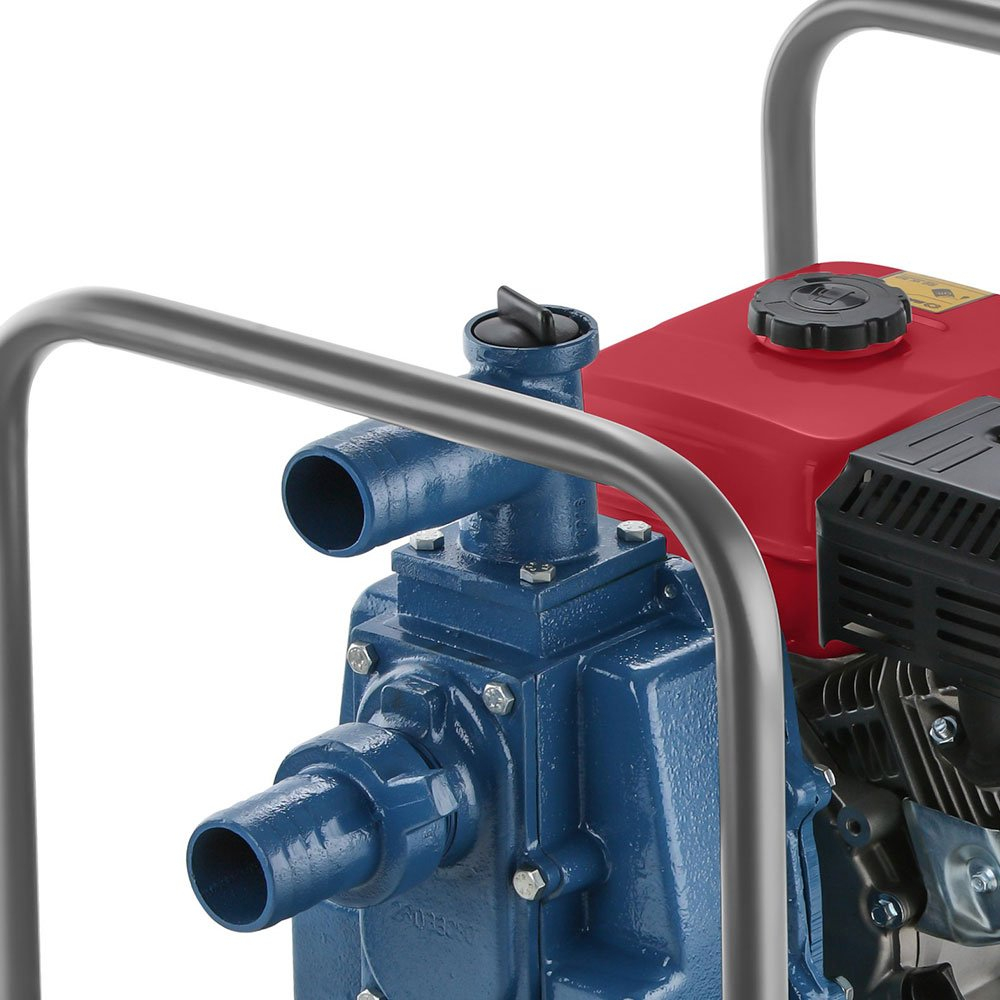 Motobomba Partida Manual para Água Branco B4T-710-FE Autoescorvante 33 m3/h Motor 5,5CV Sucção 2 Pol Recalque 2 Pol - Imagem 3