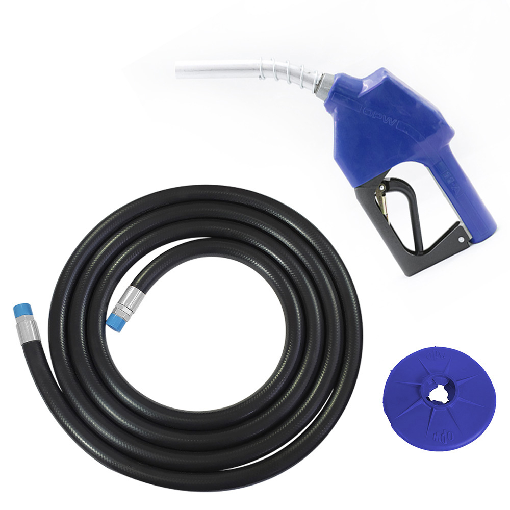 Kit Abastecimento OPW Bico Automático 11AP com Protetor Anti Respingo e Mangueira Ø 3/4" 5m Lubmix Terminal Aluminio 1F 1G MOW-KAP-PTA-AZ