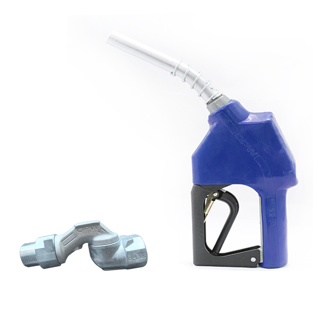 Kit Abastecimento OPW Bico Automático 11AP com União Giratória Ø 3/4" MOW-KAP-UG-AZ