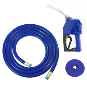 Kit Abastecimento OPW Bico Automático 11BP com Protetor Anti Respingo e Mangueira Ø 3/4" 5m Lubmix Terminal Latão 1F 1G MOW-KBP-CL-AZ