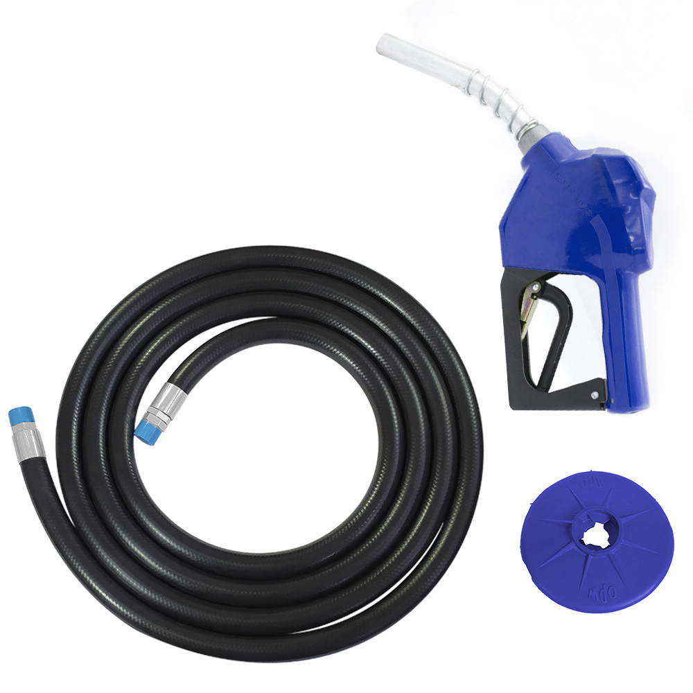 Kit Abastecimento OPW Bico Automático 11BP com Protetor Anti Respingo e Mangueira Ø 3/4" 5m Lubmix Terminal Alumínio 1F 1G MOW-KBP-PTA-AZ