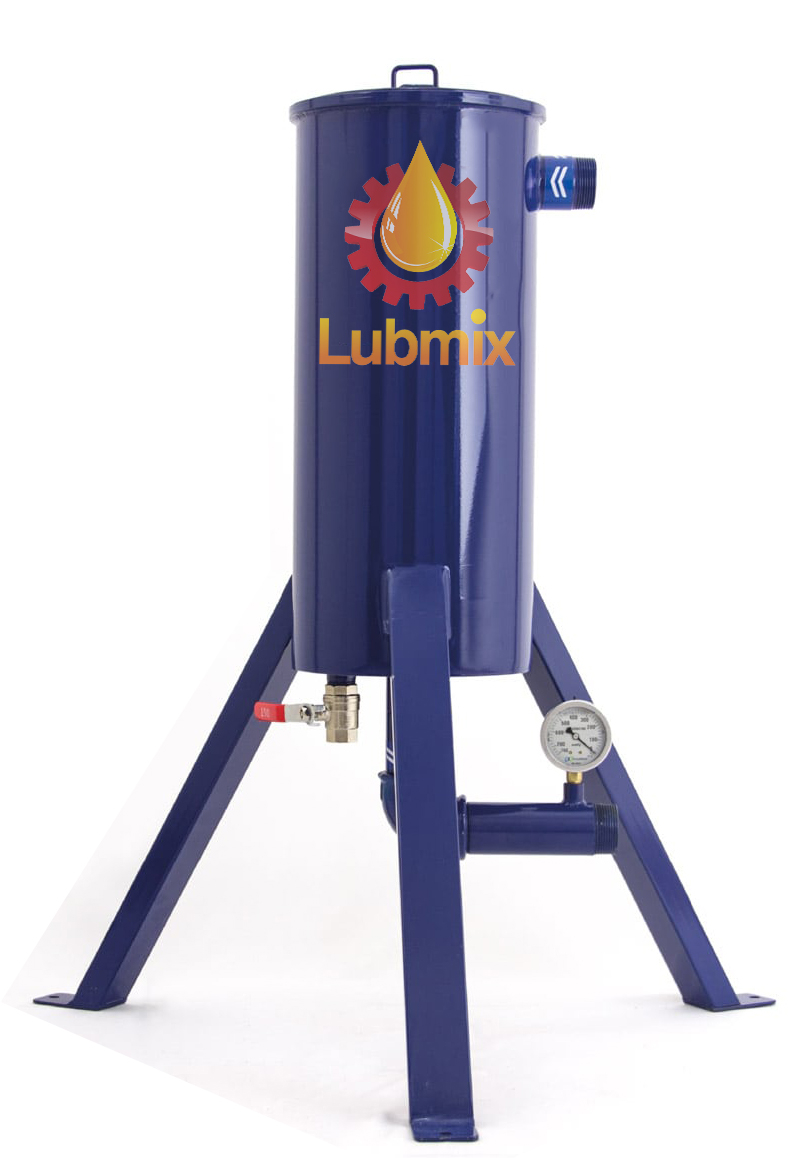 Filtro tipo Foguetinho para Diesel Elemento Micrônico Coalescente Lubmix MIX-FC-100 com Tripé