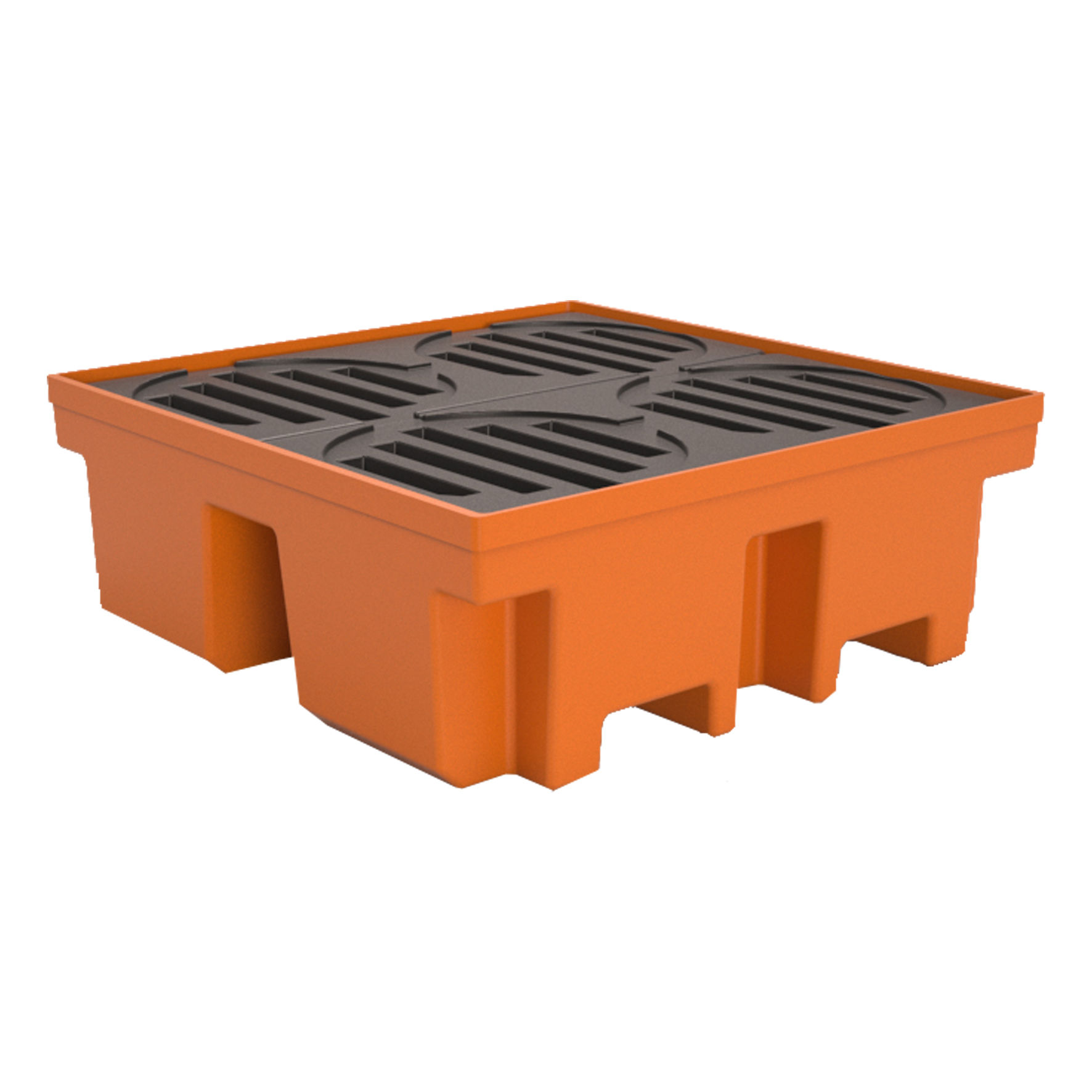 Pallet de Contenção Lubmix MIX-PL030 Capacidade de 420 Litros para 4 Tambores