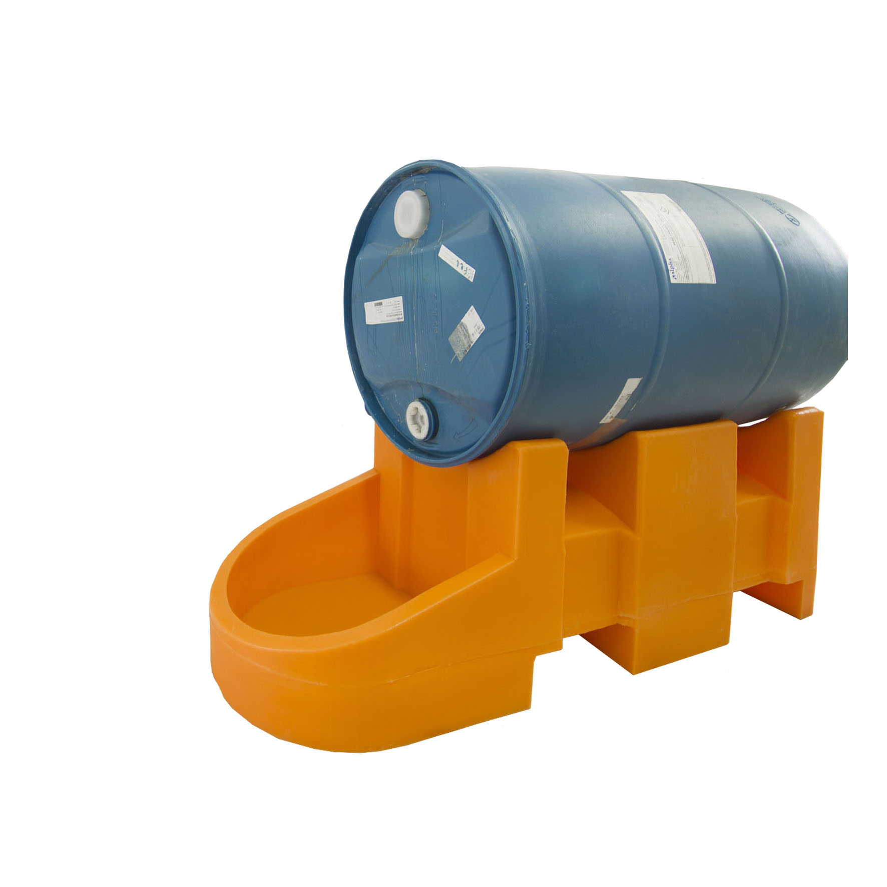 Pallet de Contenção Lubmix MIX-PL057 Com Suporte Cavalete para Tambor - Imagem 2
