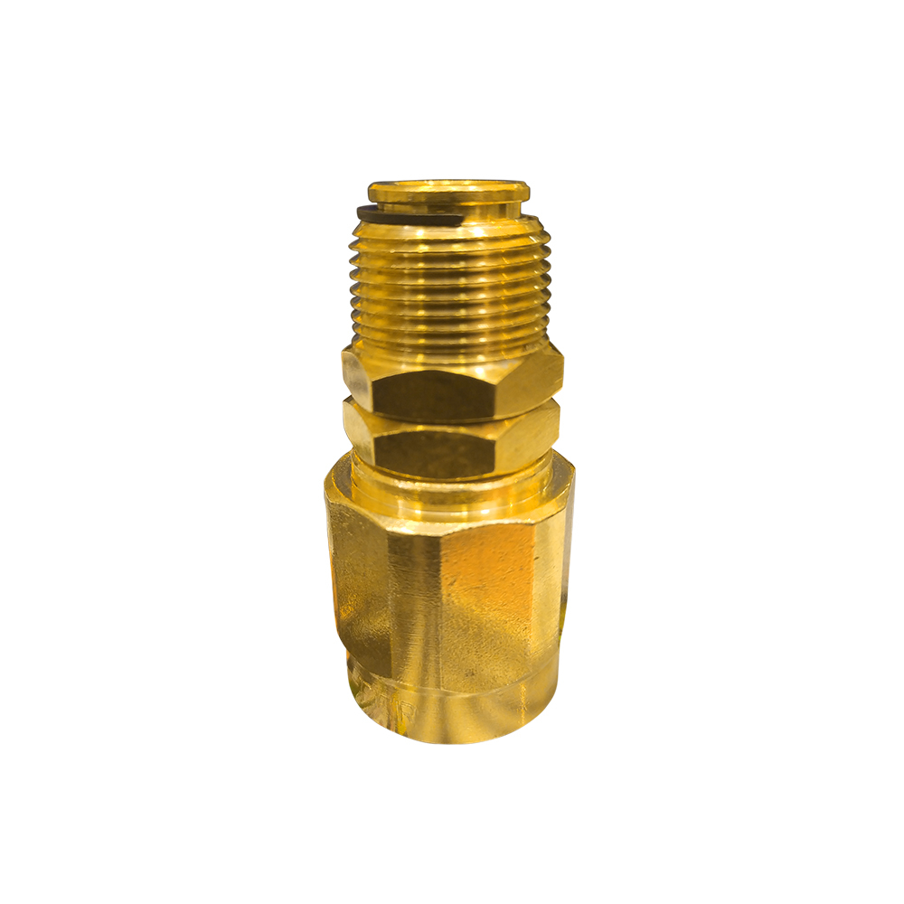 Terminal Giratório Latão Ø 3/4" Lubmix MIX-TRM-L34-G