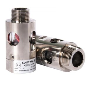 Visor de Fluxo para Diesel Gasolina Querosene Etanol OPW MIX-SG1000 Entrada e Saída 1 Pol NPT