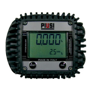 Medidor Digital para Óleo Lubrificante e Diesel Piusi 2100-K4 Vazão de 30LPM 1-2 Polegadas BSP