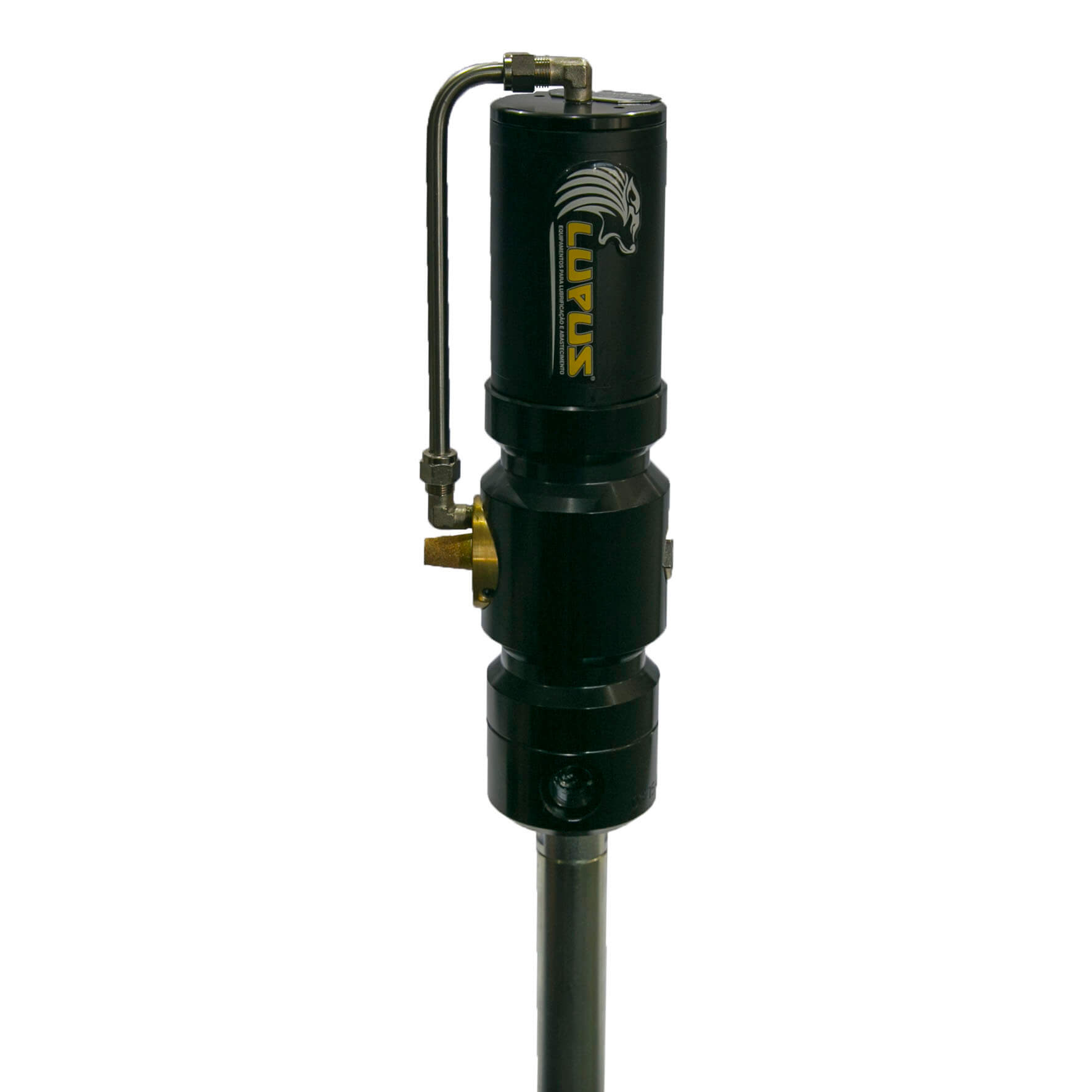 Propulsora Pneumática para Graxa Lupus 9020-SG7 Adaptável a Reservatório de 20 Kg 1600GPM - Imagem 2
