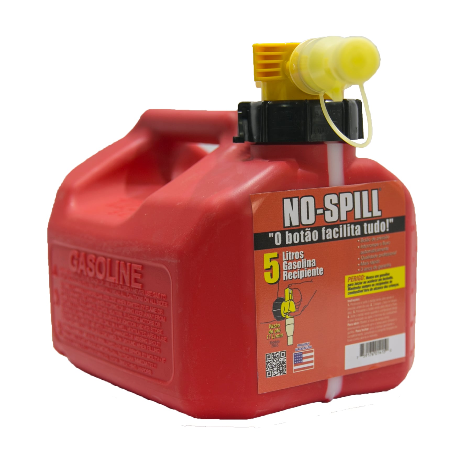 Unidade de Abastecimento Manual para Transferência de Gasolina No-Spill 2065 5 Litros