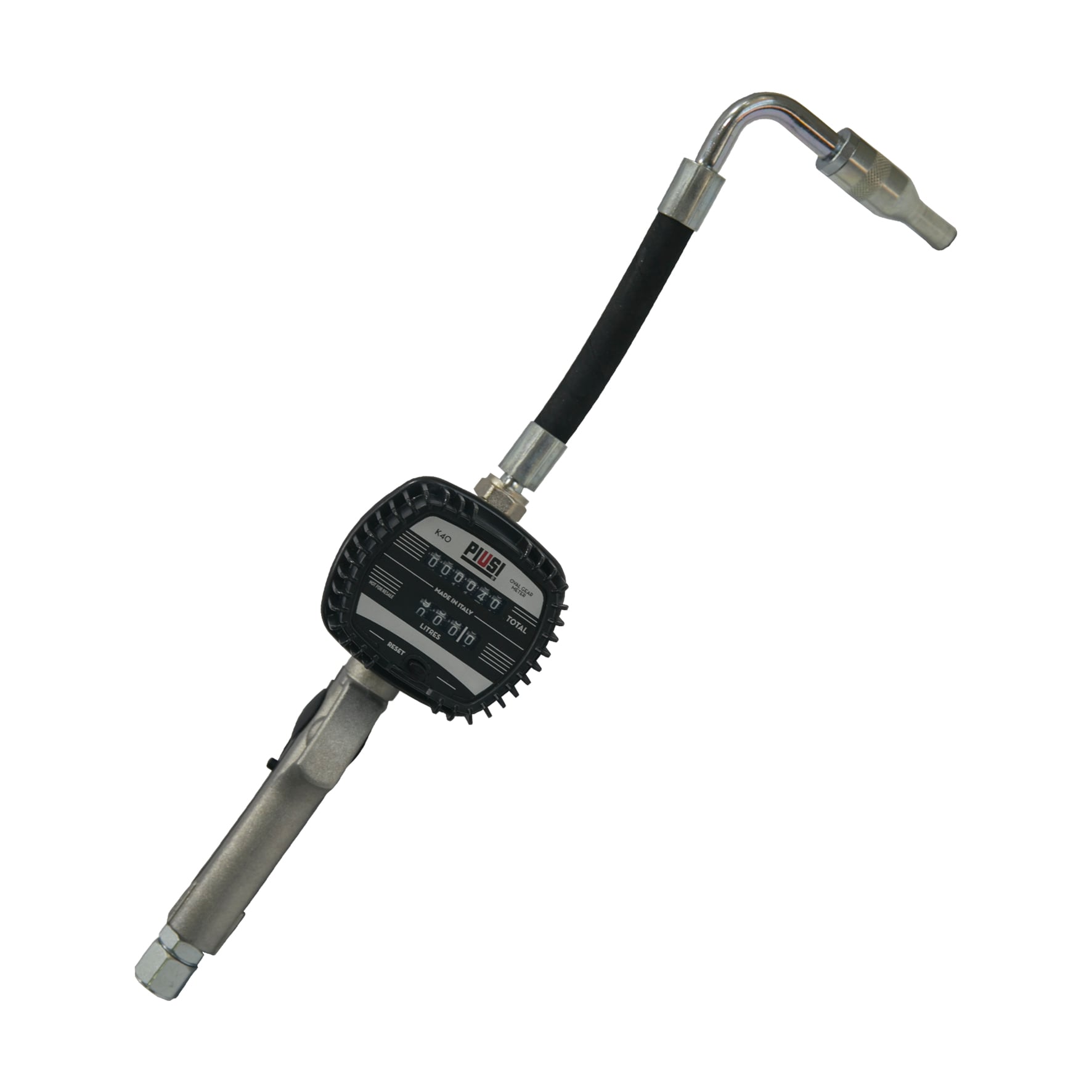 Medidor Mecânico com Gatilho para Óleo Lubrificante Piusi MIX-KF1 Ø 1/2 Pol. 30L/min - Imagem 5