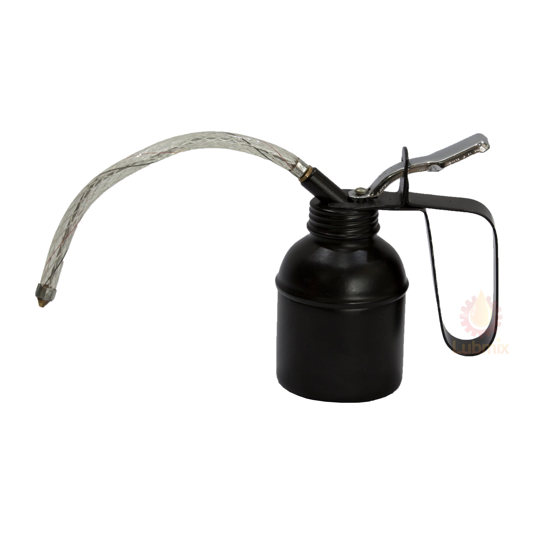 Bomba Almotolia Manual Lupus 2010 Óleo Lubrificante Bico Flexível 500ML - Imagem 2