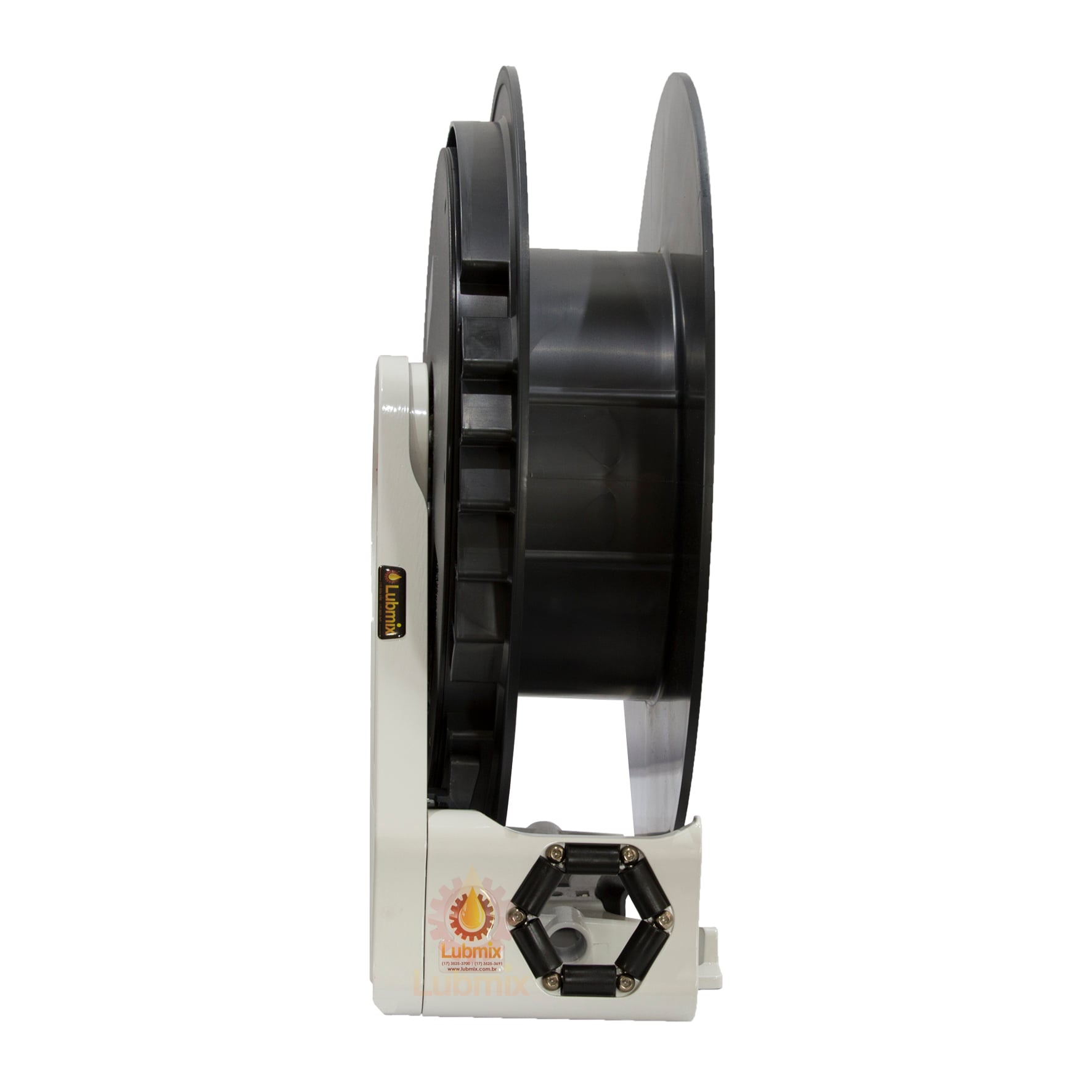 Carretel Automático Sem Mangueira Samoa 3023 Base Simples para Mangueira de 15 Metros 1-2 Polegadas 1100 PSI - Imagem 2