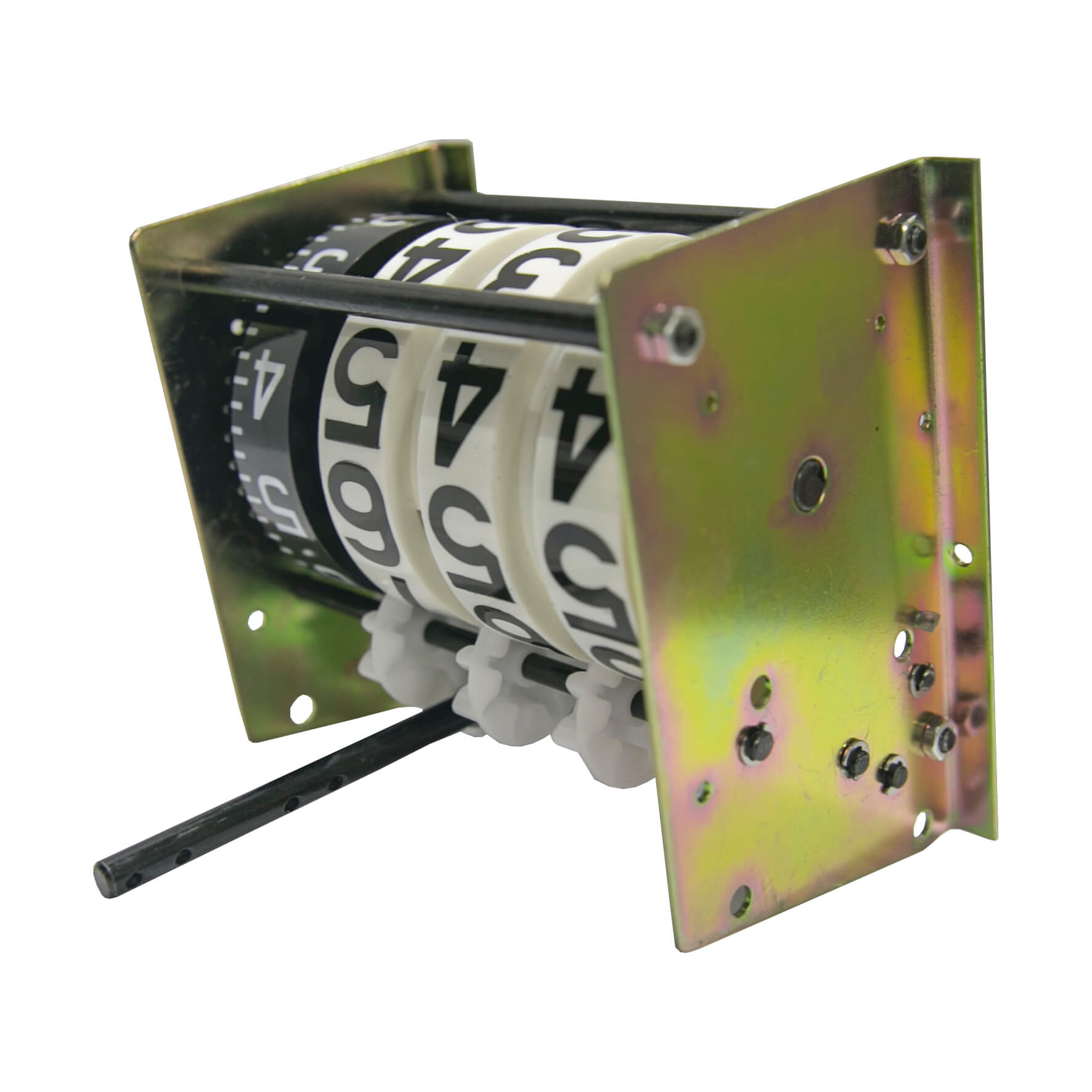 Numerador com 04 Dígitos para Diesel Lubmix MIX-N64D em Aço Galvanizado - Imagem 2