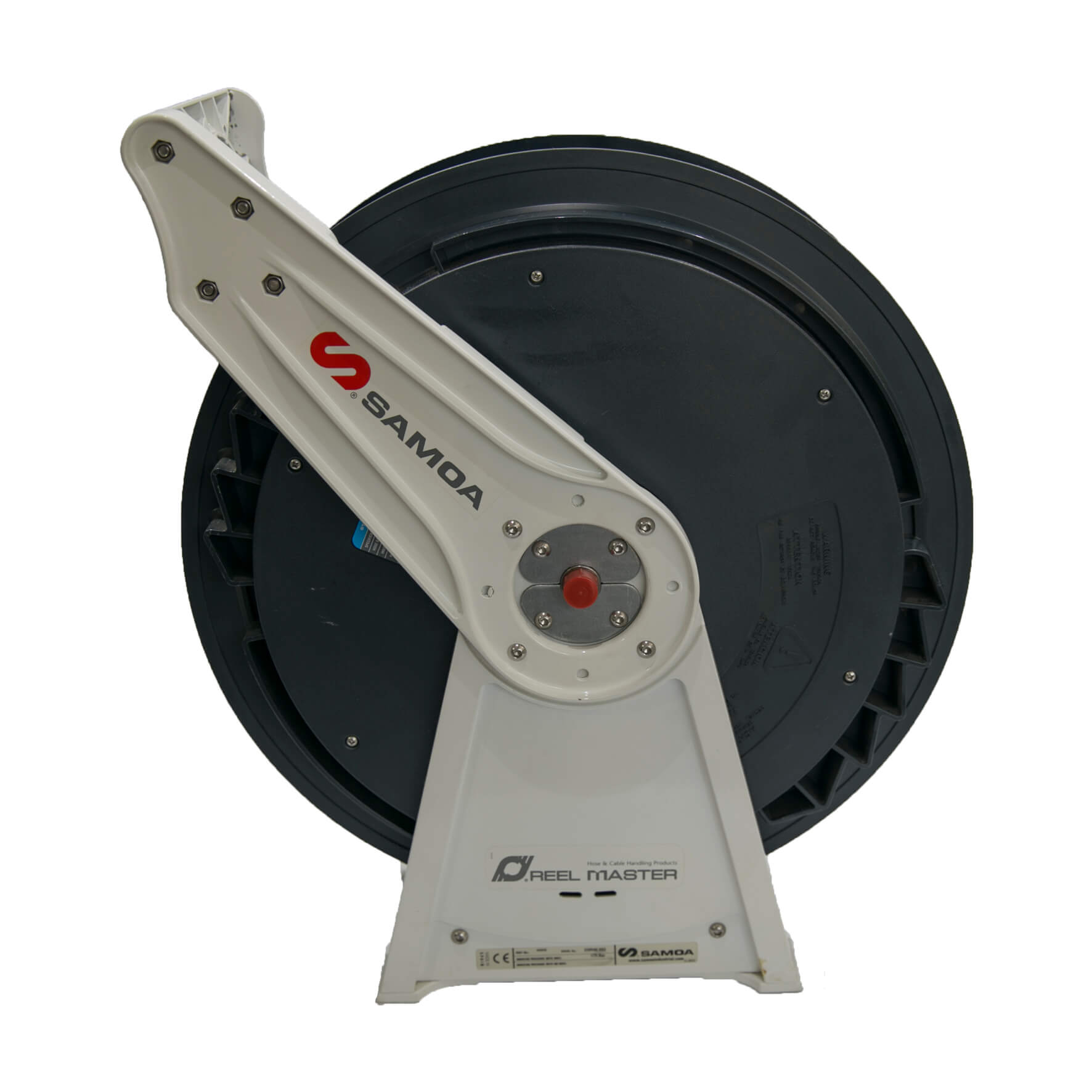 Carretel Automático Sem Mangueira Samoa 3023 Base Simples para Mangueira de 15 Metros 1-2 Polegadas 1100 PSI - Imagem 4