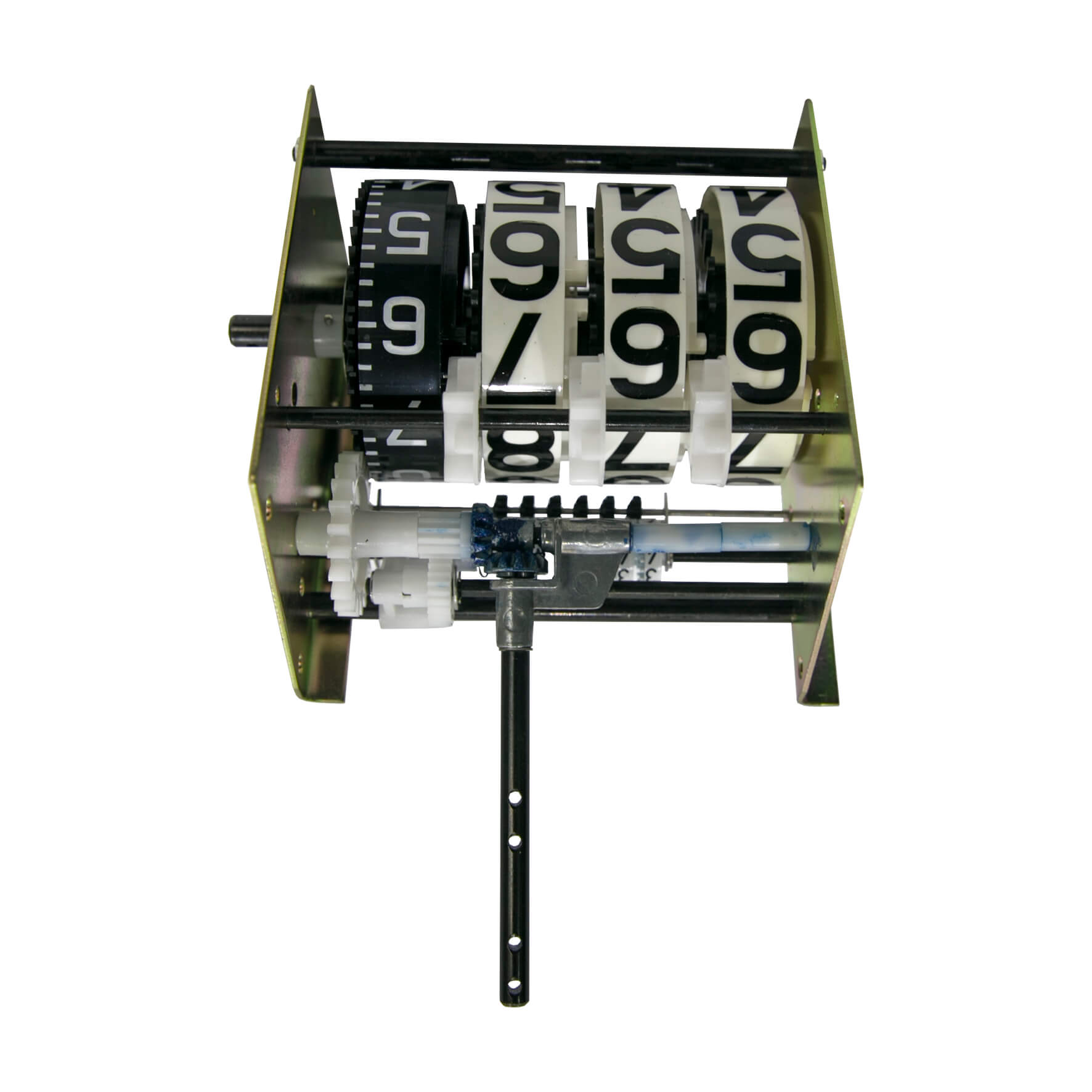 Numerador com 04 Dígitos para Diesel Lubmix MIX-N64D em Aço Galvanizado - Imagem 4