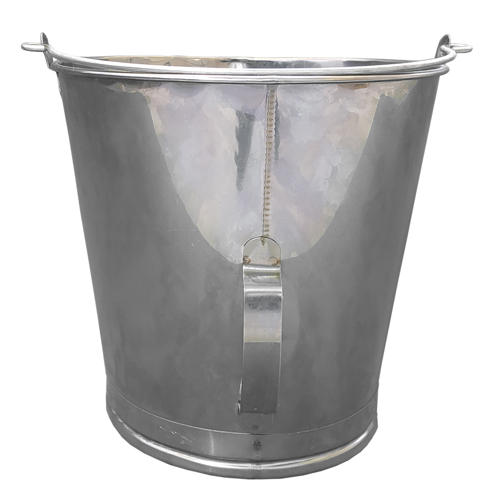 Balde Graduado INOX com Bico e Alça Lubmix MIX-BG15B Capacidade 15 Litros - Imagem 4