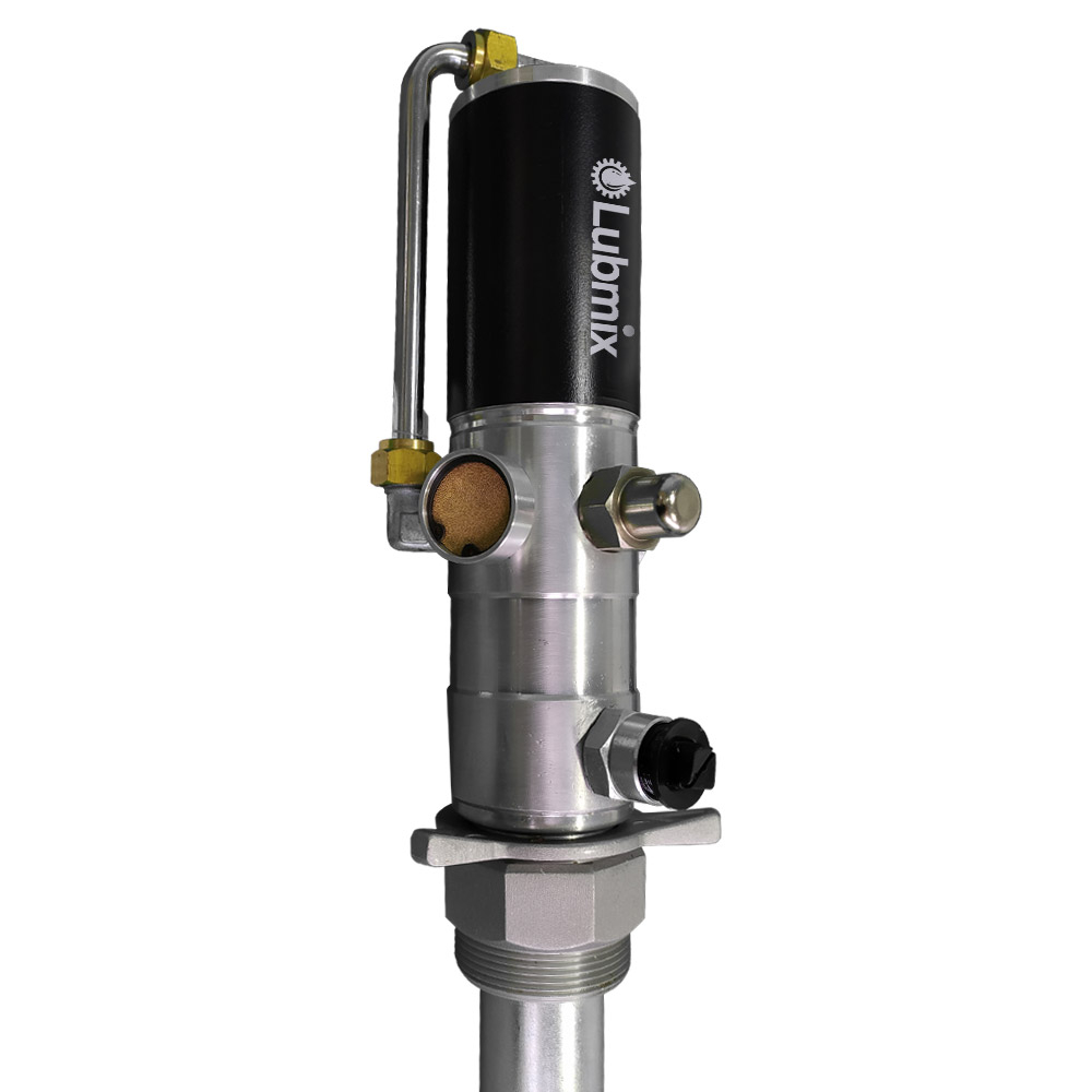 Propulsora Pneumática 3:1 Lubmix com Vazão de 28 L/min para Óleo e Lubrificantes – Adaptável à Tambores de 200 L MIX-11PT3 - Imagem 4